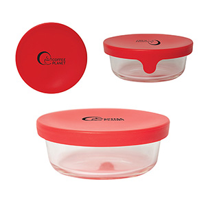GL9638-TOPSIDE 400 ML. (13.5 OZ.) STORAGE CONTAINER-Red